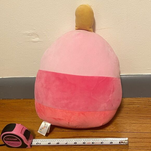 Squishmallows Pama the Pink Strawberry Cake Pop Plush Kids Stuffed Animal - Picture 4 of 4